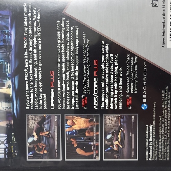 P90x Plus+ workout exercise  •Kenpo•interval x•abs•core• Set lot of 4 Beach Body - Picture 8 of 9